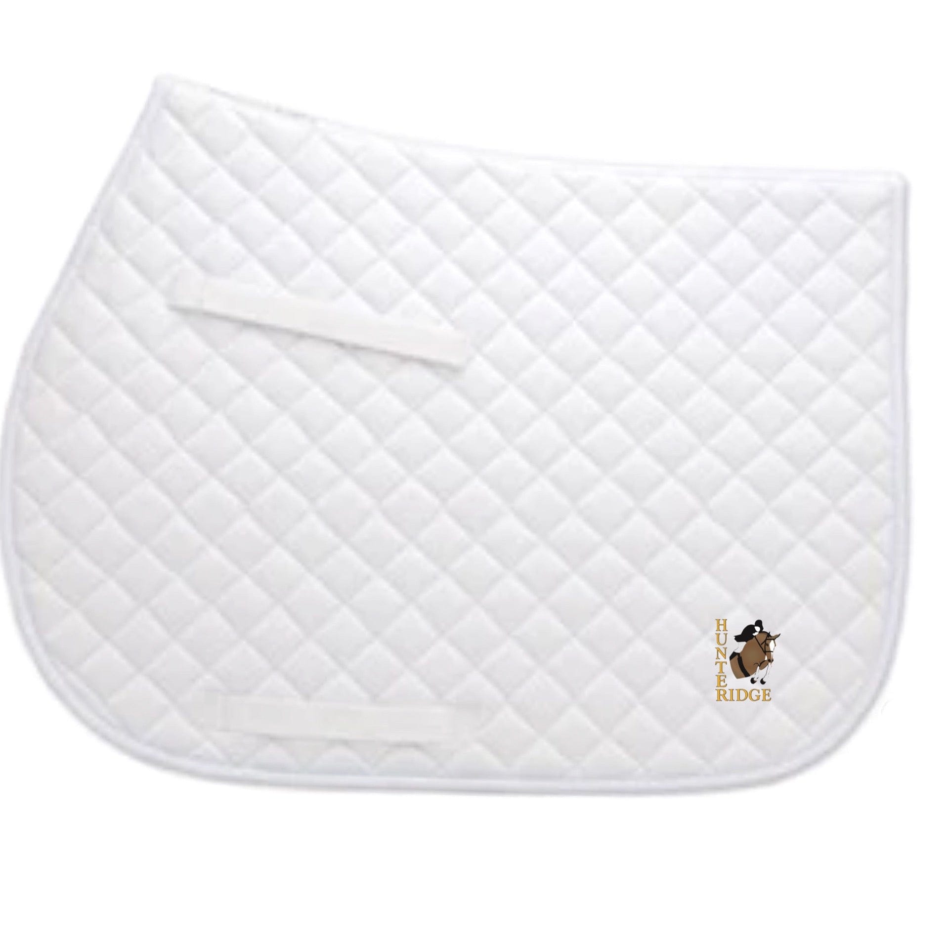 Equestrian Team Apparel White Hunter Ridge- Saddle Pads equestrian team apparel online tack store mobile tack store custom farm apparel custom show stable clothing equestrian lifestyle horse show clothing riding clothes Hunter Ridge- Saddle Pads horses equestrian tack store