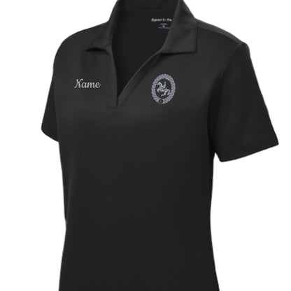 Equestrian Team Apparel Black / XS / Youth Vogt Riding Academy- Polo Shirts equestrian team apparel online tack store mobile tack store custom farm apparel custom show stable clothing equestrian lifestyle horse show clothing riding clothes Vogt Riding Academy- Polo Shirts horses equestrian tack store