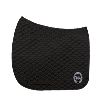 Equestrian Team Apparel Black Vogt Riding Academy- Dressage Pads equestrian team apparel online tack store mobile tack store custom farm apparel custom show stable clothing equestrian lifestyle horse show clothing riding clothes Vogt Riding Academy- Dressage Pads horses equestrian tack store