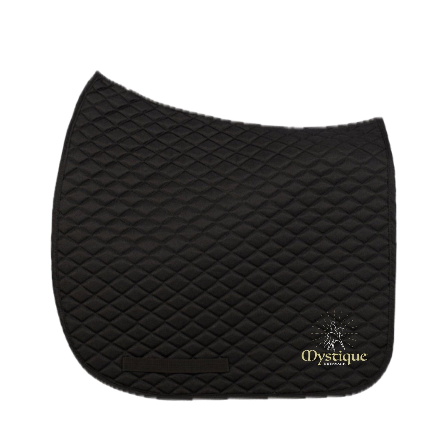 Equestrian Team Apparel Black Mystique Dressage- Saddle Pads equestrian team apparel online tack store mobile tack store custom farm apparel custom show stable clothing equestrian lifestyle horse show clothing riding clothes Mystique Dressage- Saddle Pads horses equestrian tack store