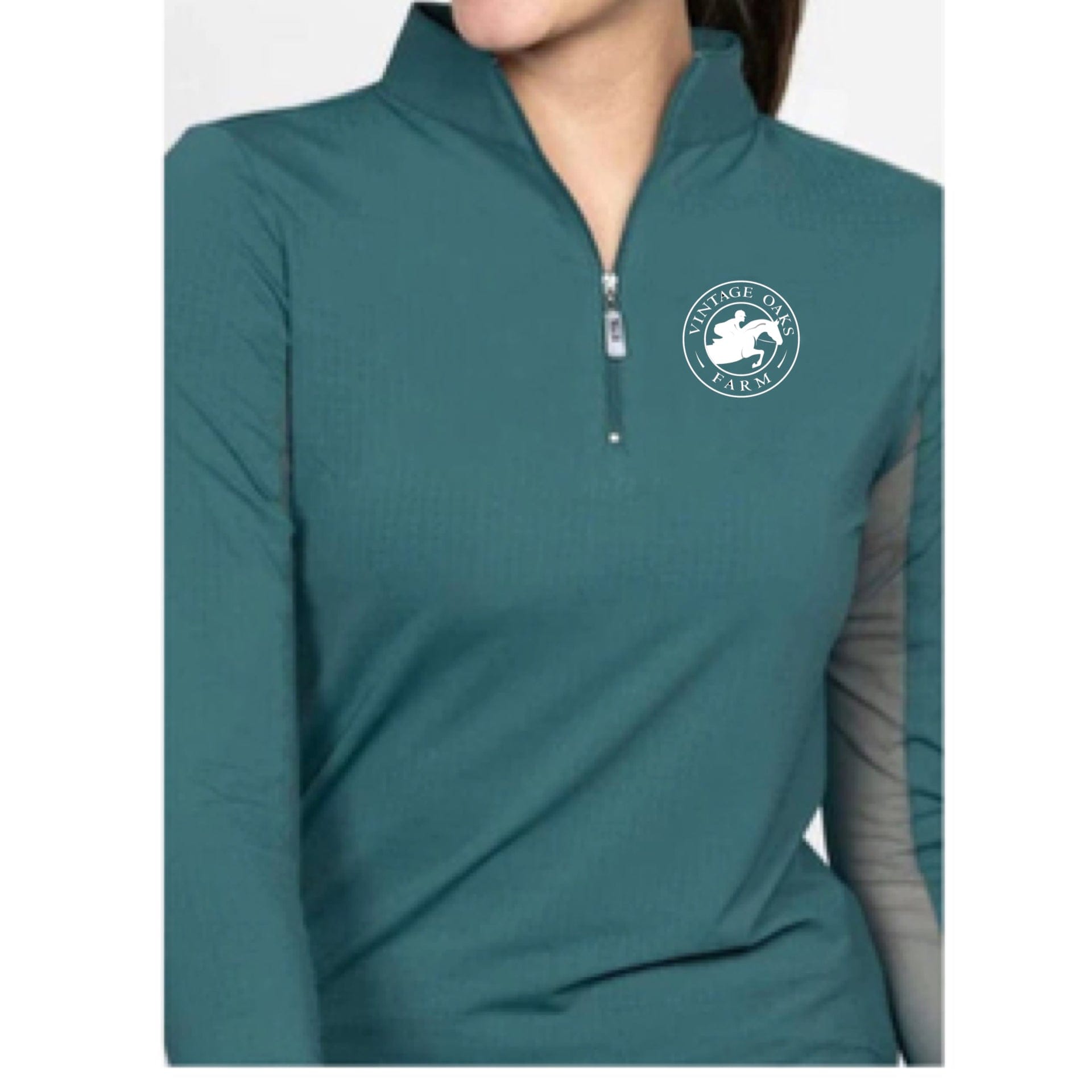 Equestrian Team Apparel Vintage Oaks Farm- Sun Shirts equestrian team apparel online tack store mobile tack store custom farm apparel custom show stable clothing equestrian lifestyle horse show clothing riding clothes Vintage Oaks Farm- Sun Shirts horses equestrian tack store