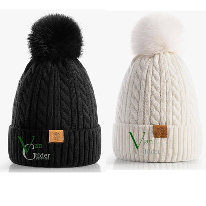 Equestrian Team Apparel Black / Cable Knit Van Gilder- Beanies equestrian team apparel online tack store mobile tack store custom farm apparel custom show stable clothing equestrian lifestyle horse show clothing riding clothes Van Gilder- Beanies horses equestrian tack store