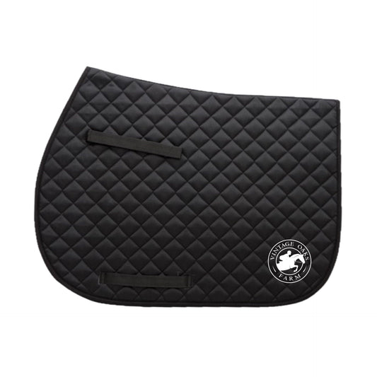 Equestrian Team Apparel Vintage Oaks Farm- Saddle Pads equestrian team apparel online tack store mobile tack store custom farm apparel custom show stable clothing equestrian lifestyle horse show clothing riding clothes Vintage Oaks Farm- Saddle Pads horses equestrian tack store