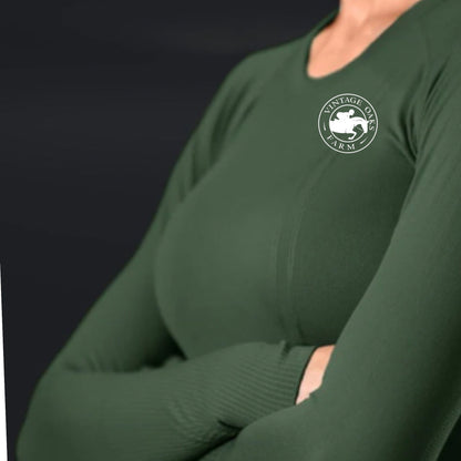 Equestrian Team Apparel Vintage Oaks Farm- Tech Shirts equestrian team apparel online tack store mobile tack store custom farm apparel custom show stable clothing equestrian lifestyle horse show clothing riding clothes Vintage Oaks Farm- Tech Shirts horses equestrian tack store