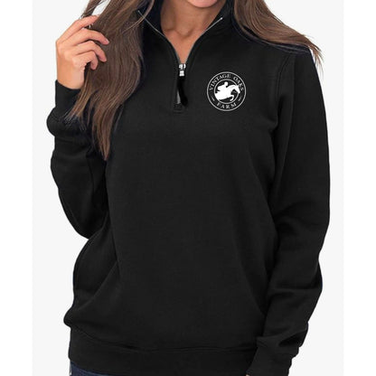 Equestrian Team Apparel Vintage Oaks Farm- 1/4 Zip Pullover equestrian team apparel online tack store mobile tack store custom farm apparel custom show stable clothing equestrian lifestyle horse show clothing riding clothes Vintage Oaks Farm- 1/4 Zip Pullover horses equestrian tack store