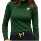 Equestrian Team Apparel Green / XXS Vintage Oaks Farm- Perforated Mock Neck equestrian team apparel online tack store mobile tack store custom farm apparel custom show stable clothing equestrian lifestyle horse show clothing riding clothes Vintage Oaks Farm- Perforated Mock Neck horses equestrian tack store