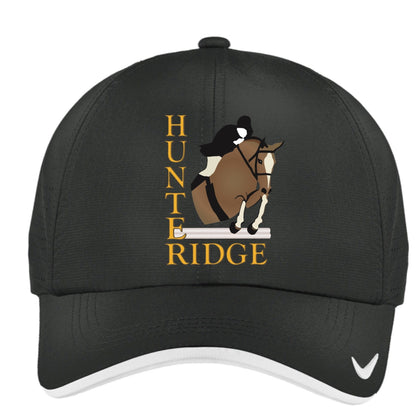 Equestrian Team Apparel Black Hunter Ridge- Nike Baseball Cap equestrian team apparel online tack store mobile tack store custom farm apparel custom show stable clothing equestrian lifestyle horse show clothing riding clothes Hunter Ridge- Nike Baseball Cap horses equestrian tack store