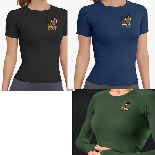 Equestrian Team Apparel Hunter Ridge- Tech Shirt equestrian team apparel online tack store mobile tack store custom farm apparel custom show stable clothing equestrian lifestyle horse show clothing riding clothes Hunter Ridge- Tech Shirt horses equestrian tack store