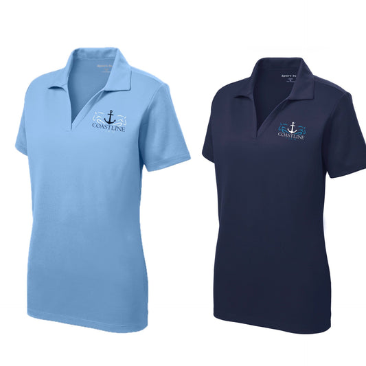 Equestrian Team Apparel Coastline Farm- Polo Shirt equestrian team apparel online tack store mobile tack store custom farm apparel custom show stable clothing equestrian lifestyle horse show clothing riding clothes Coastline Farm- Polo Shirt horses equestrian tack store