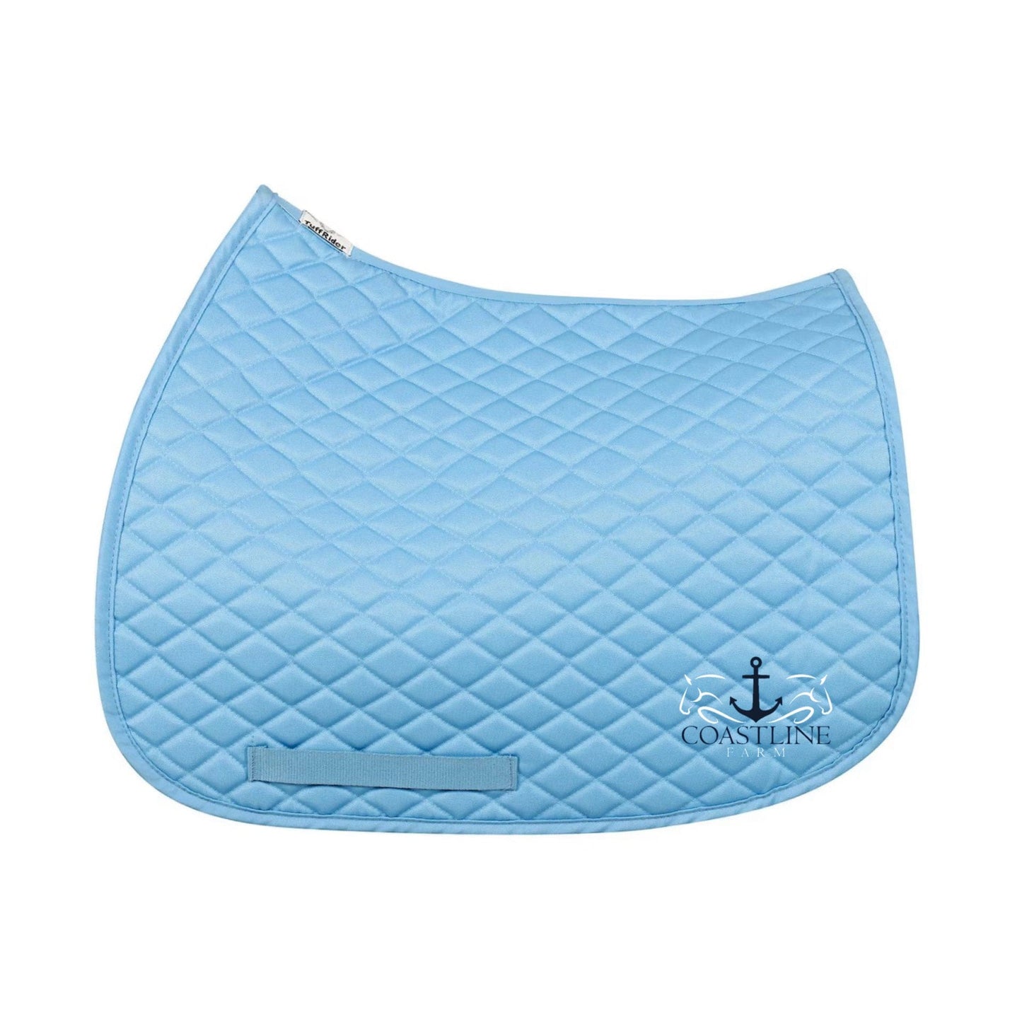 Equestrian Team Apparel Blue / Horse Coastline Farm- Saddle Pads equestrian team apparel online tack store mobile tack store custom farm apparel custom show stable clothing equestrian lifestyle horse show clothing riding clothes Coastline Farm- Saddle Pads horses equestrian tack store
