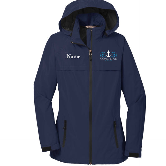Equestrian Team Apparel XS / Ladies Coastline Farm- Raincoats equestrian team apparel online tack store mobile tack store custom farm apparel custom show stable clothing equestrian lifestyle horse show clothing riding clothes Coastline Farm- Raincoats horses equestrian tack store