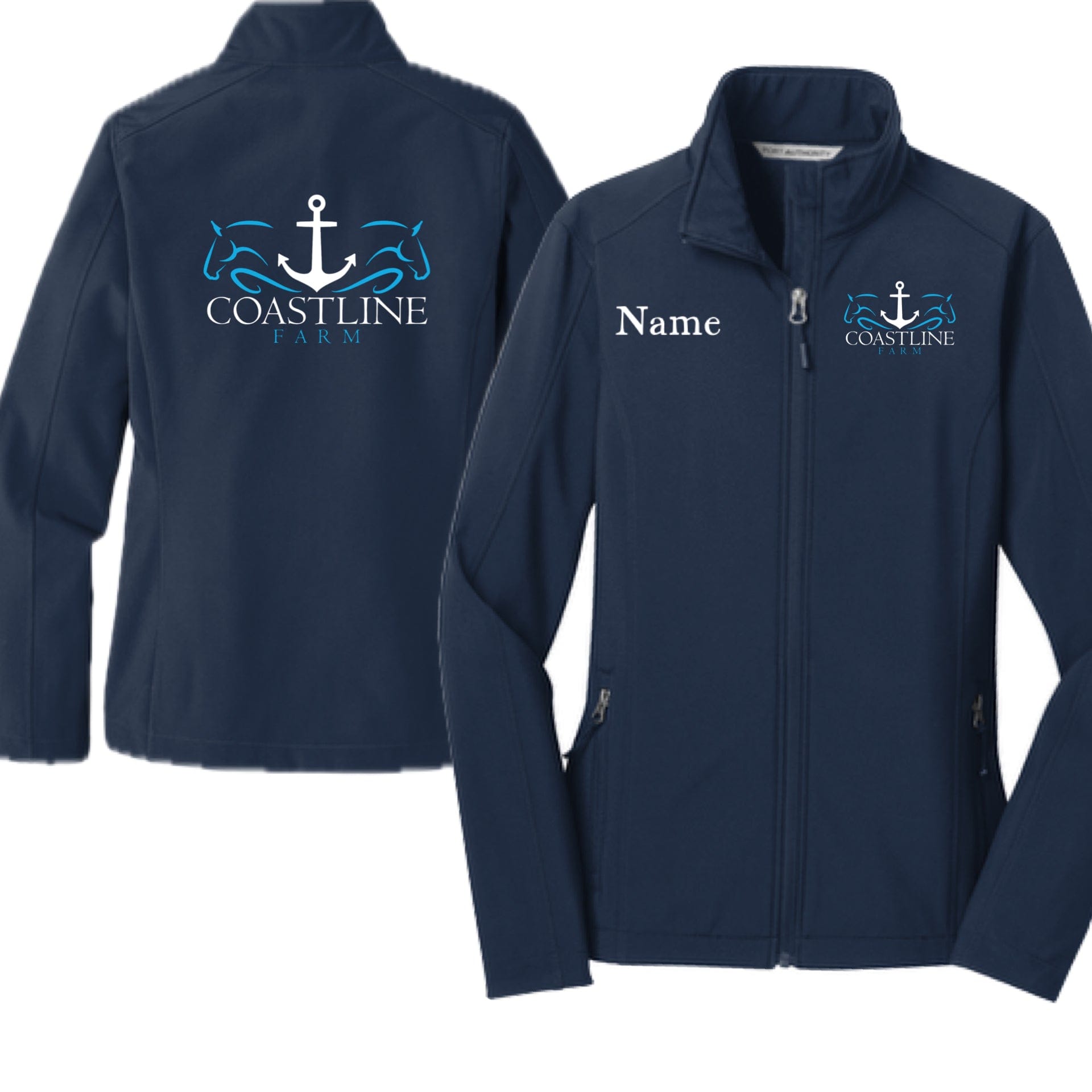 Equestrian Team Apparel Coastline Farm- Shell Jackets equestrian team apparel online tack store mobile tack store custom farm apparel custom show stable clothing equestrian lifestyle horse show clothing riding clothes Coastline Farm- Shell Jackets horses equestrian tack store