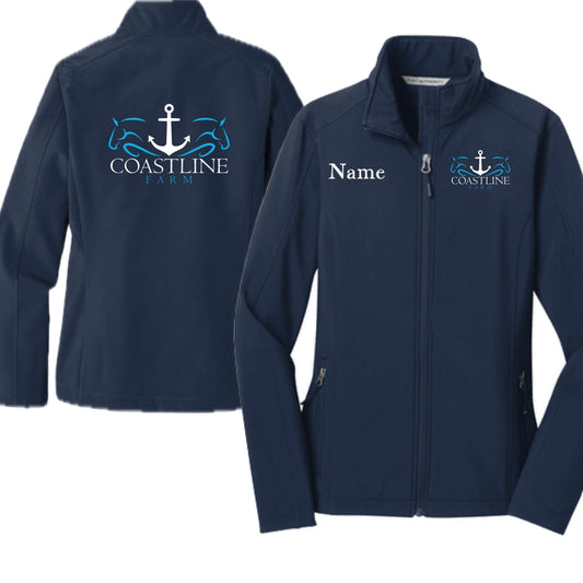 Equestrian Team Apparel Coastline Farm- Shell Jackets equestrian team apparel online tack store mobile tack store custom farm apparel custom show stable clothing equestrian lifestyle horse show clothing riding clothes Coastline Farm- Shell Jackets horses equestrian tack store
