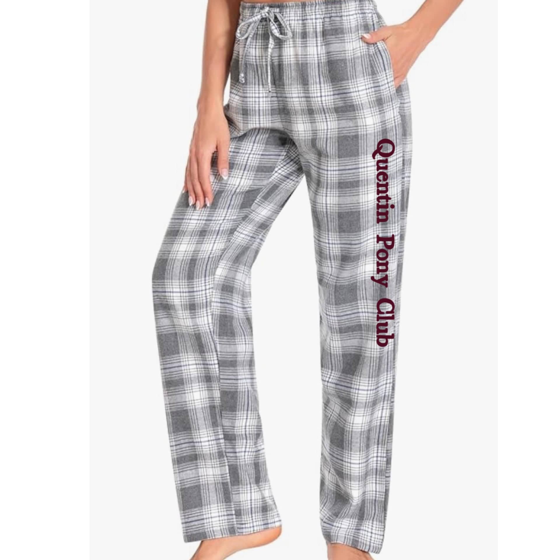 Equestrian Team Apparel Quentin Pony Club- Flannel Pants equestrian team apparel online tack store mobile tack store custom farm apparel custom show stable clothing equestrian lifestyle horse show clothing riding clothes Quentin Pony Club- Flannel Pants horses equestrian tack store