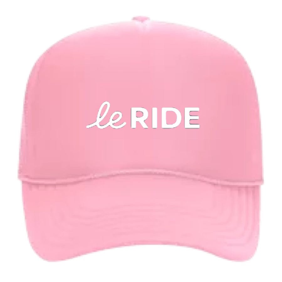 Equestrian Team Apparel Hats Le Ride. Trucker Foam Cap Pink equestrian team apparel online tack store mobile tack store custom farm apparel custom show stable clothing equestrian lifestyle horse show clothing riding clothes horses equestrian tack store