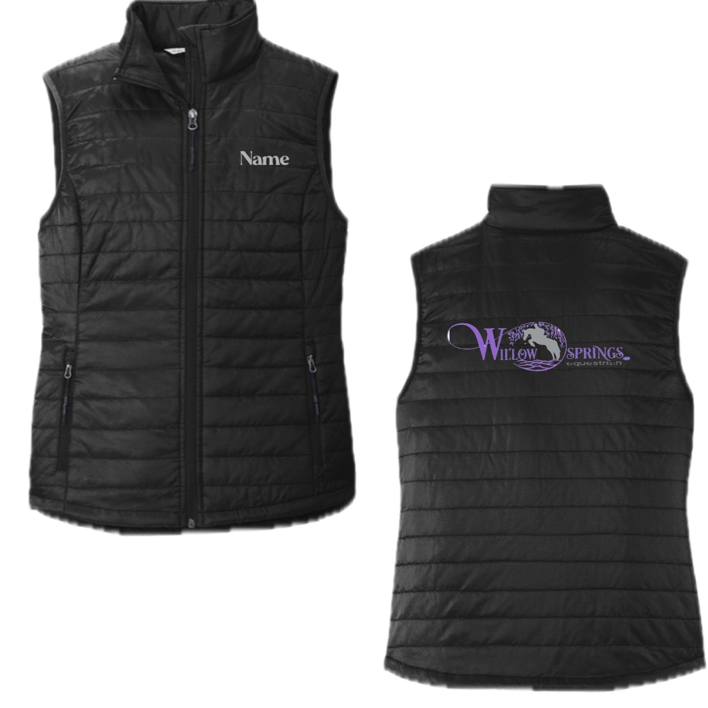 Equestrian Team Apparel Willow Springs Puffy Jacket and Vest equestrian team apparel online tack store mobile tack store custom farm apparel custom show stable clothing equestrian lifestyle horse show clothing riding clothes Willow Springs Puffy Jacket and Vest horses equestrian tack store