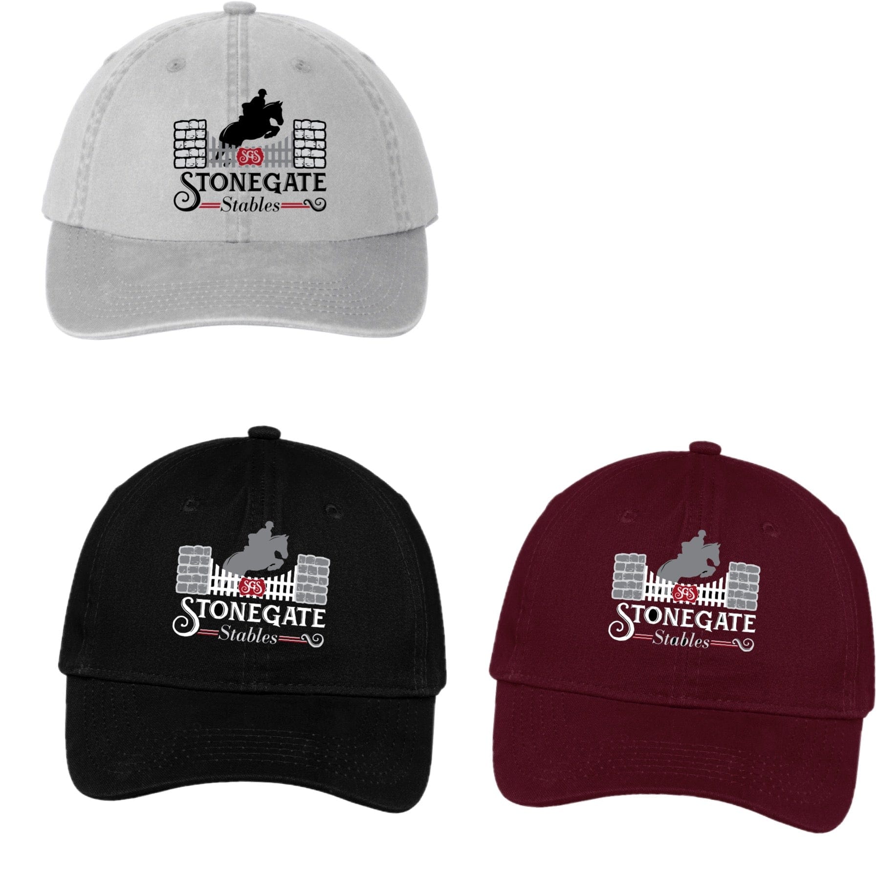 Equestrian Team Apparel Stonegate Stables Baseball Cap equestrian team apparel online tack store mobile tack store custom farm apparel custom show stable clothing equestrian lifestyle horse show clothing riding clothes horses equestrian tack store