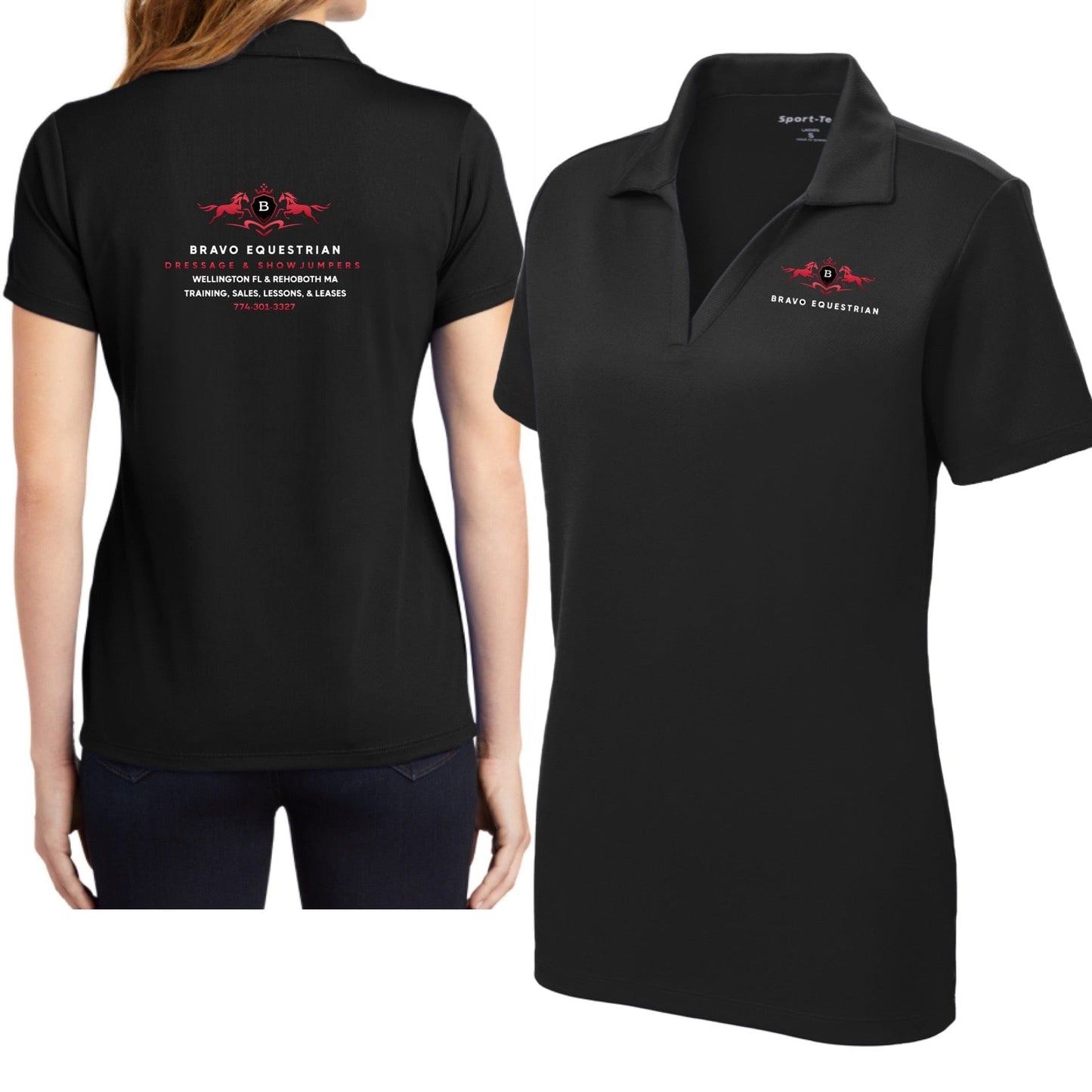 Equestrian Team Apparel Bravo Equestrian Polo Shirt equestrian team apparel online tack store mobile tack store custom farm apparel custom show stable clothing equestrian lifestyle horse show clothing riding clothes Bravo Equestrian Polo Shirt horses equestrian tack store