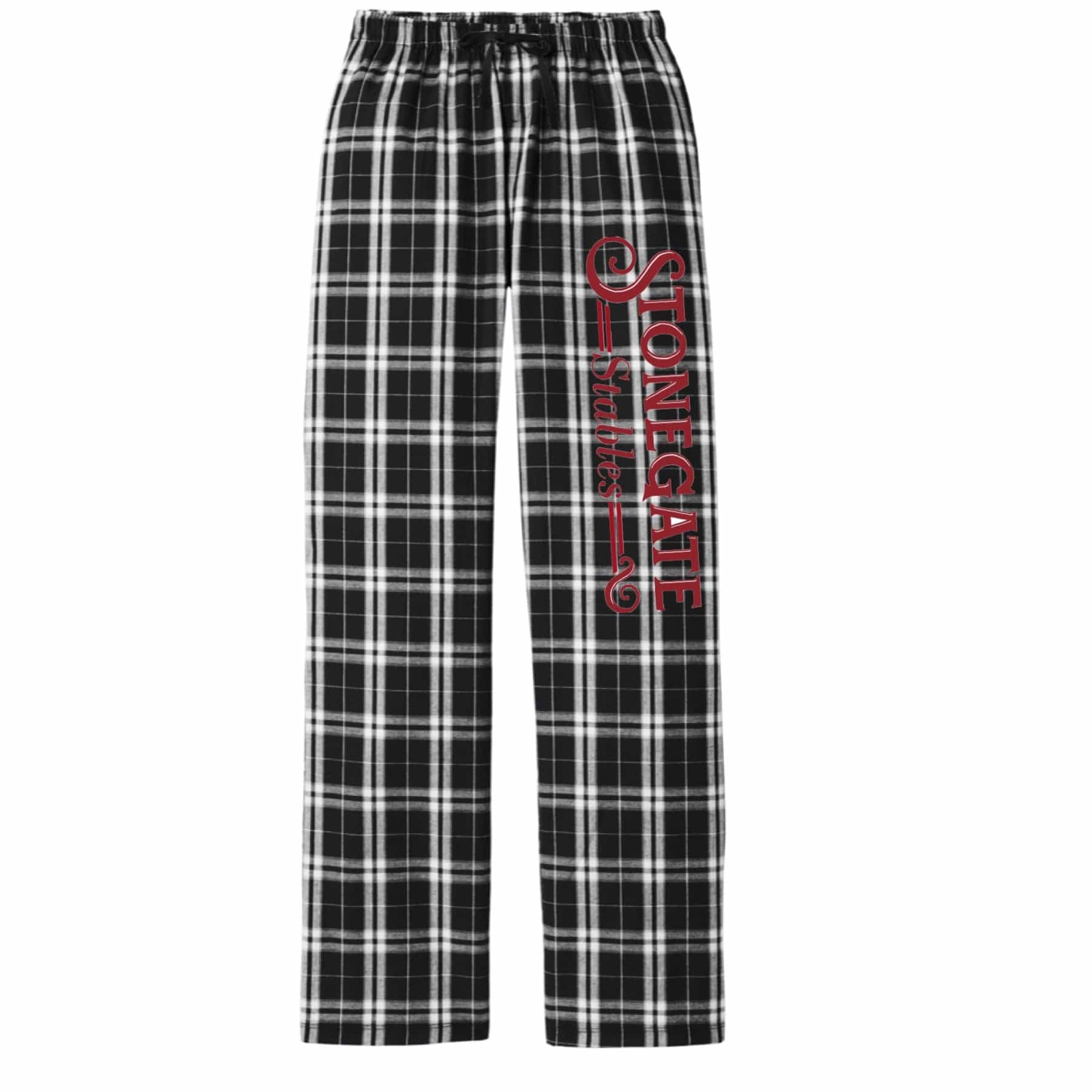 Equestrian Team Apparel Stonegate Stables Flannel Pants equestrian team apparel online tack store mobile tack store custom farm apparel custom show stable clothing equestrian lifestyle horse show clothing riding clothes horses equestrian tack store
