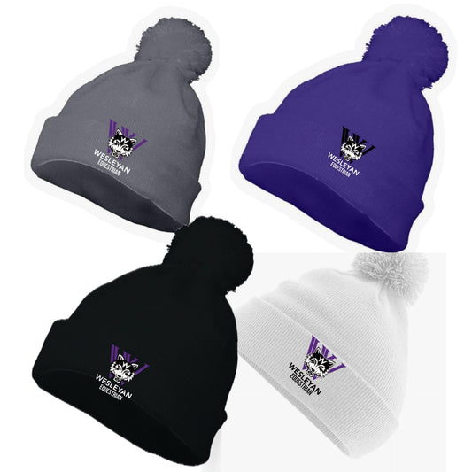 Equestrian Team Apparel Wesleyan Equestrian Beanies equestrian team apparel online tack store mobile tack store custom farm apparel custom show stable clothing equestrian lifestyle horse show clothing riding clothes Wesleyan Equestrian Beanies horses equestrian tack store