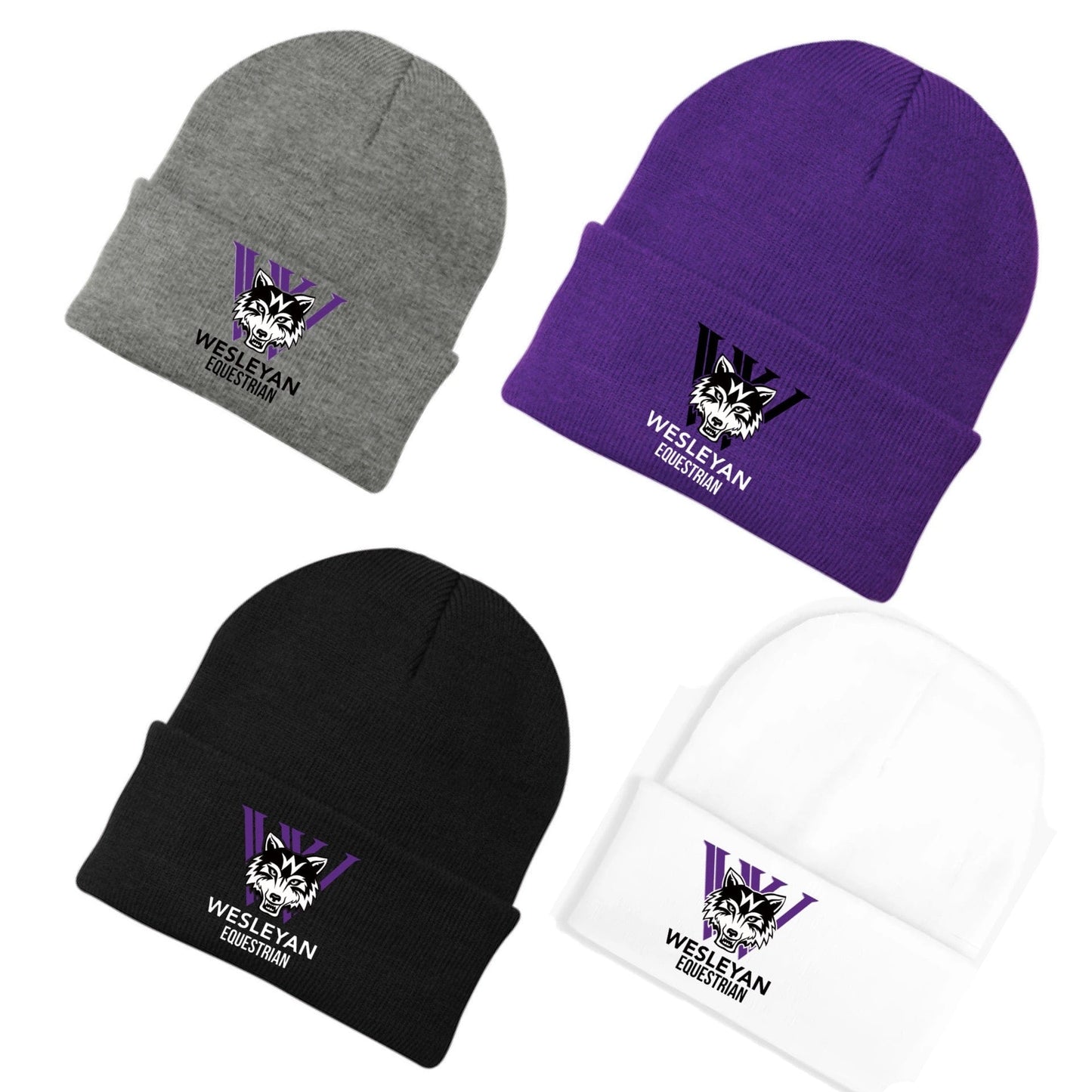 Equestrian Team Apparel Wesleyan Equestrian Beanies equestrian team apparel online tack store mobile tack store custom farm apparel custom show stable clothing equestrian lifestyle horse show clothing riding clothes Wesleyan Equestrian Beanies horses equestrian tack store