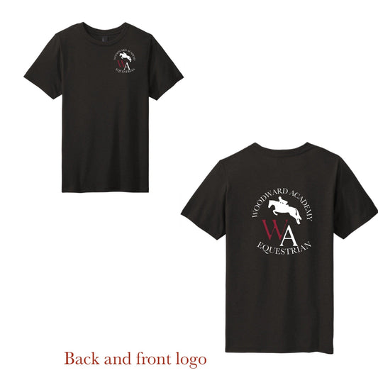 Equestrian Team Apparel Woodward Academy Tee Shirt equestrian team apparel online tack store mobile tack store custom farm apparel custom show stable clothing equestrian lifestyle horse show clothing riding clothes horses equestrian tack store