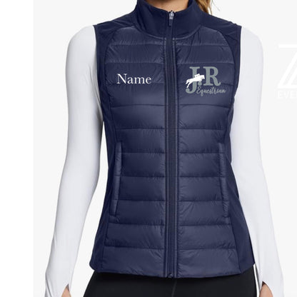 J.R Equestrian- Fitted Puffy Vest