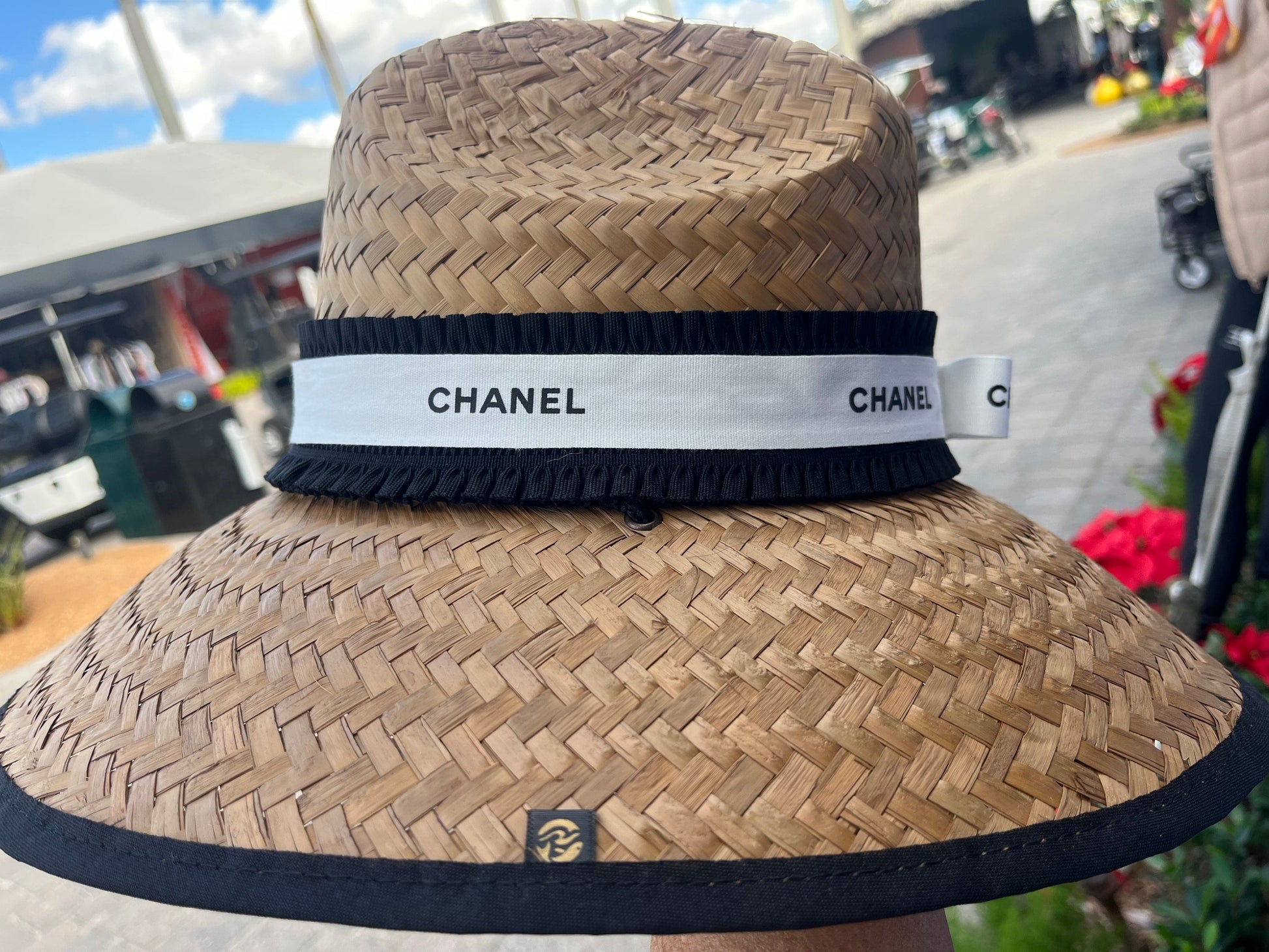 Island Girl Hats Hats Smaller Brim / Black Island Girl Hats- Chanel equestrian team apparel online tack store mobile tack store custom farm apparel custom show stable clothing equestrian lifestyle horse show clothing riding clothes Island Girl Hats- Chanel horses equestrian tack store