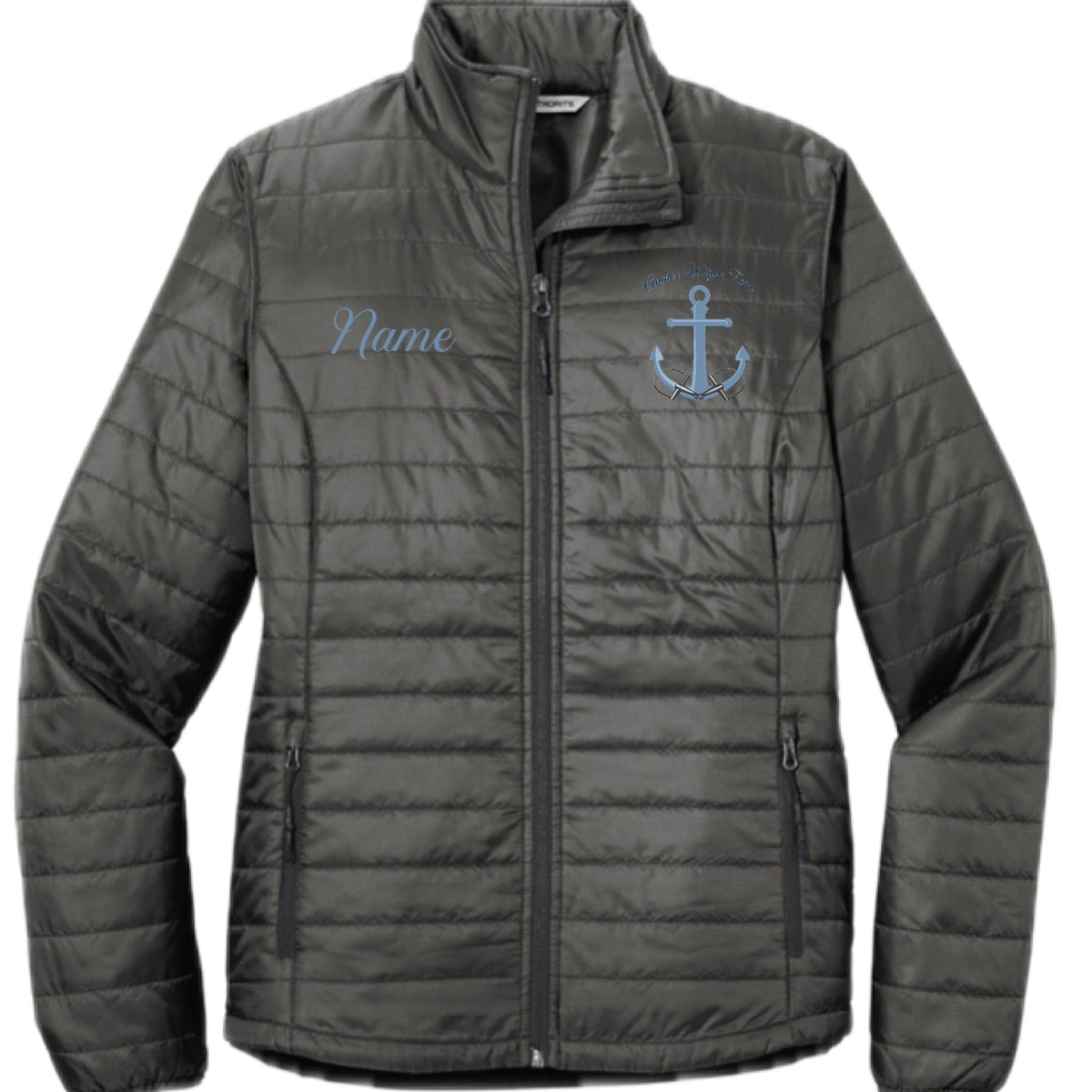 Equestrian Team Apparel Anchor Way Farm Puffy Jacket and Vest equestrian team apparel online tack store mobile tack store custom farm apparel custom show stable clothing equestrian lifestyle horse show clothing riding clothes horses equestrian tack store