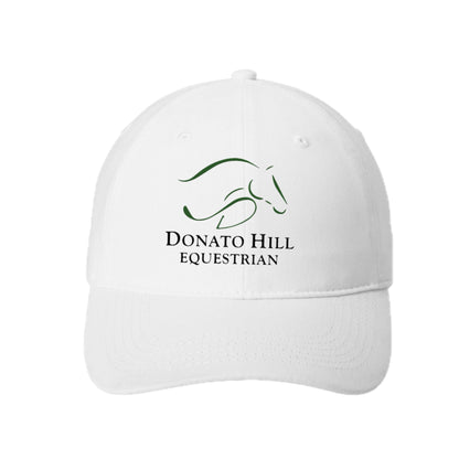 Equestrian Team Apparel White Donato Hill Equestrian- Baseball Cap equestrian team apparel online tack store mobile tack store custom farm apparel custom show stable clothing equestrian lifestyle horse show clothing riding clothes Donato Hill Equestrian- Baseball Cap horses equestrian tack store