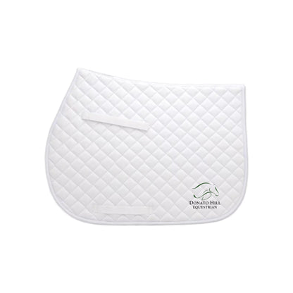 Equestrian Team Apparel White / Horse Donato Hill Equestrian- Saddle Pads equestrian team apparel online tack store mobile tack store custom farm apparel custom show stable clothing equestrian lifestyle horse show clothing riding clothes Donato Hill Equestrian- Saddle Pads horses equestrian tack store