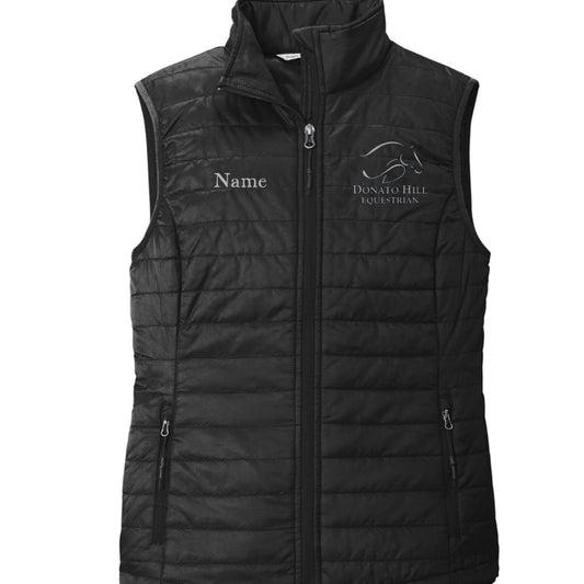 Equestrian Team Apparel XS / Ladies Donato Hill Equestrian- Puffy Vest equestrian team apparel online tack store mobile tack store custom farm apparel custom show stable clothing equestrian lifestyle horse show clothing riding clothes Donato Hill Equestrian- Puffy Vest horses equestrian tack store