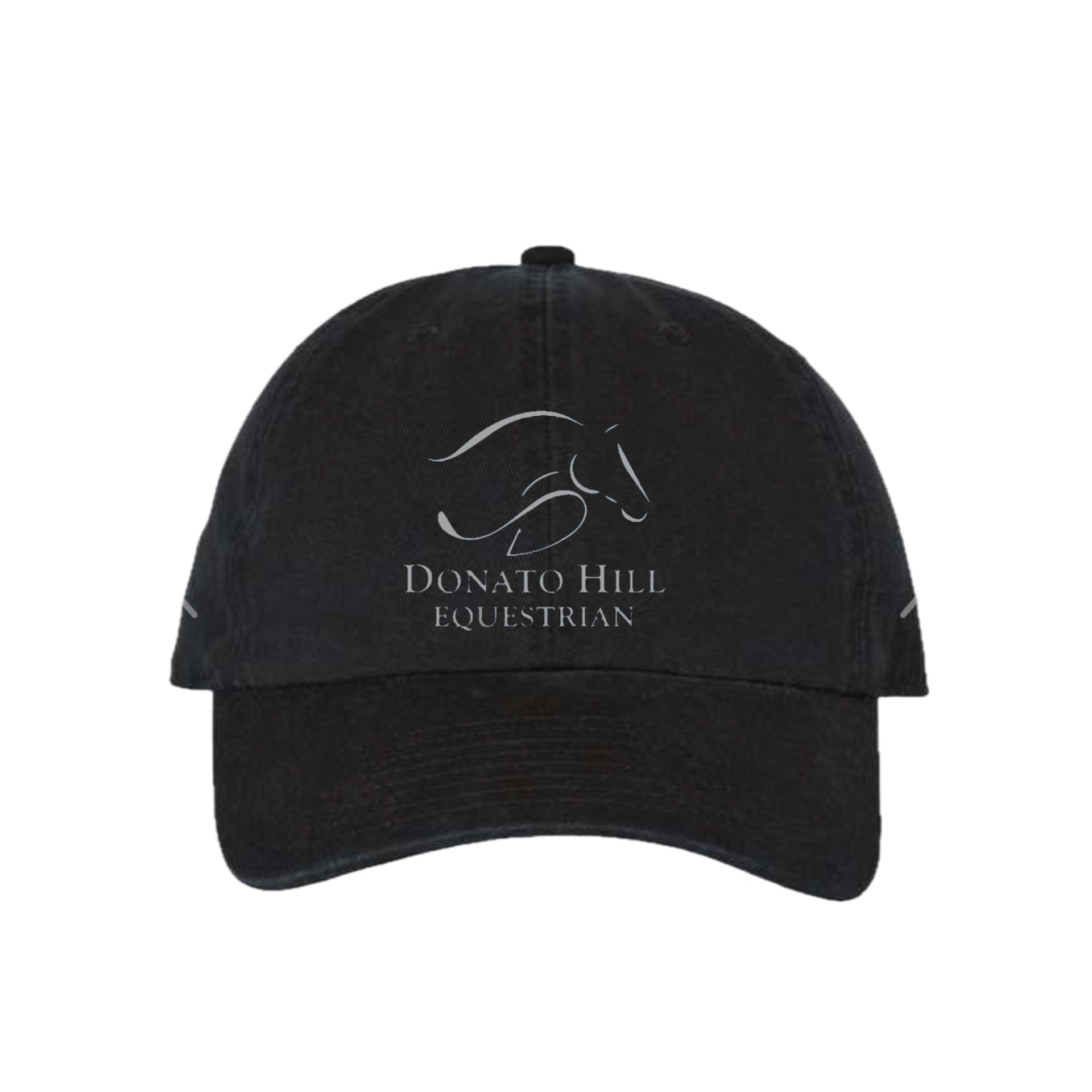 Equestrian Team Apparel Black Donato Hill Equestrian- Baseball Cap equestrian team apparel online tack store mobile tack store custom farm apparel custom show stable clothing equestrian lifestyle horse show clothing riding clothes Donato Hill Equestrian- Baseball Cap horses equestrian tack store