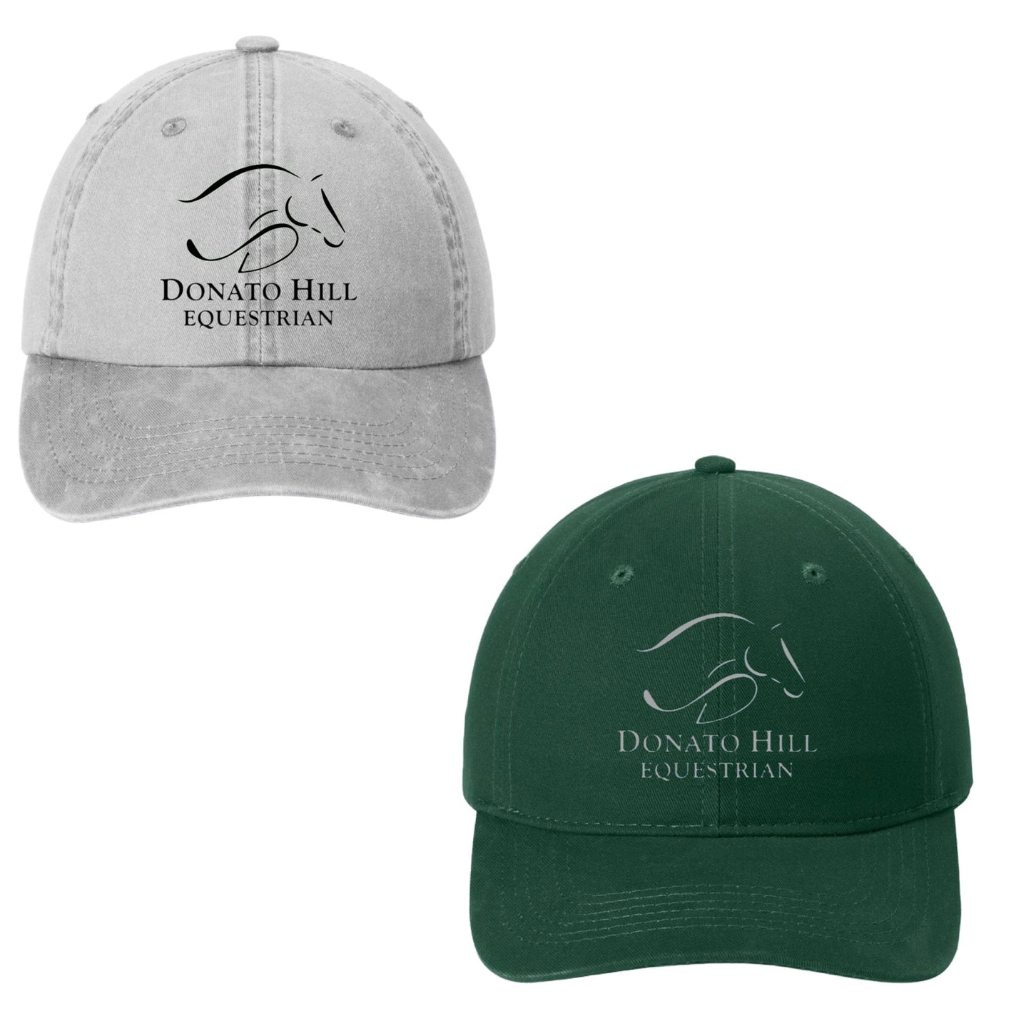 Equestrian Team Apparel Grey Donato Hill Equestrian- Baseball Cap equestrian team apparel online tack store mobile tack store custom farm apparel custom show stable clothing equestrian lifestyle horse show clothing riding clothes Donato Hill Equestrian- Baseball Cap horses equestrian tack store