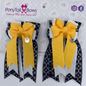 PonyTail Bows 3" Tails PonyTail Bows- Dazzle Yellow equestrian team apparel online tack store mobile tack store custom farm apparel custom show stable clothing equestrian lifestyle horse show clothing riding clothes PonyTail Bows | Equestrian Hair Accessories horses equestrian tack store