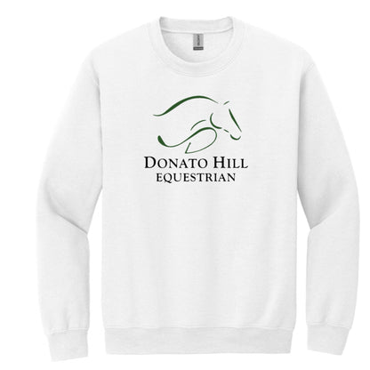 Equestrian Team Apparel XS / Adult / White Donato Hill Equestrian- Sweatshirts equestrian team apparel online tack store mobile tack store custom farm apparel custom show stable clothing equestrian lifestyle horse show clothing riding clothes Donato Hill Equestrian- Sweatshirts horses equestrian tack store