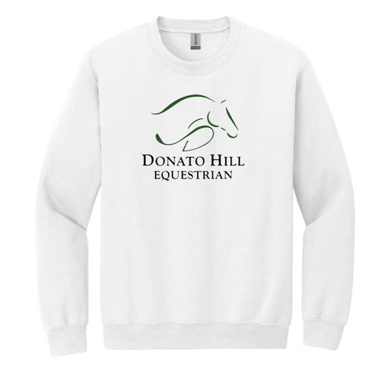 Equestrian Team Apparel XS / Adult / White Donato Hill Equestrian- Sweatshirts equestrian team apparel online tack store mobile tack store custom farm apparel custom show stable clothing equestrian lifestyle horse show clothing riding clothes Donato Hill Equestrian- Sweatshirts horses equestrian tack store