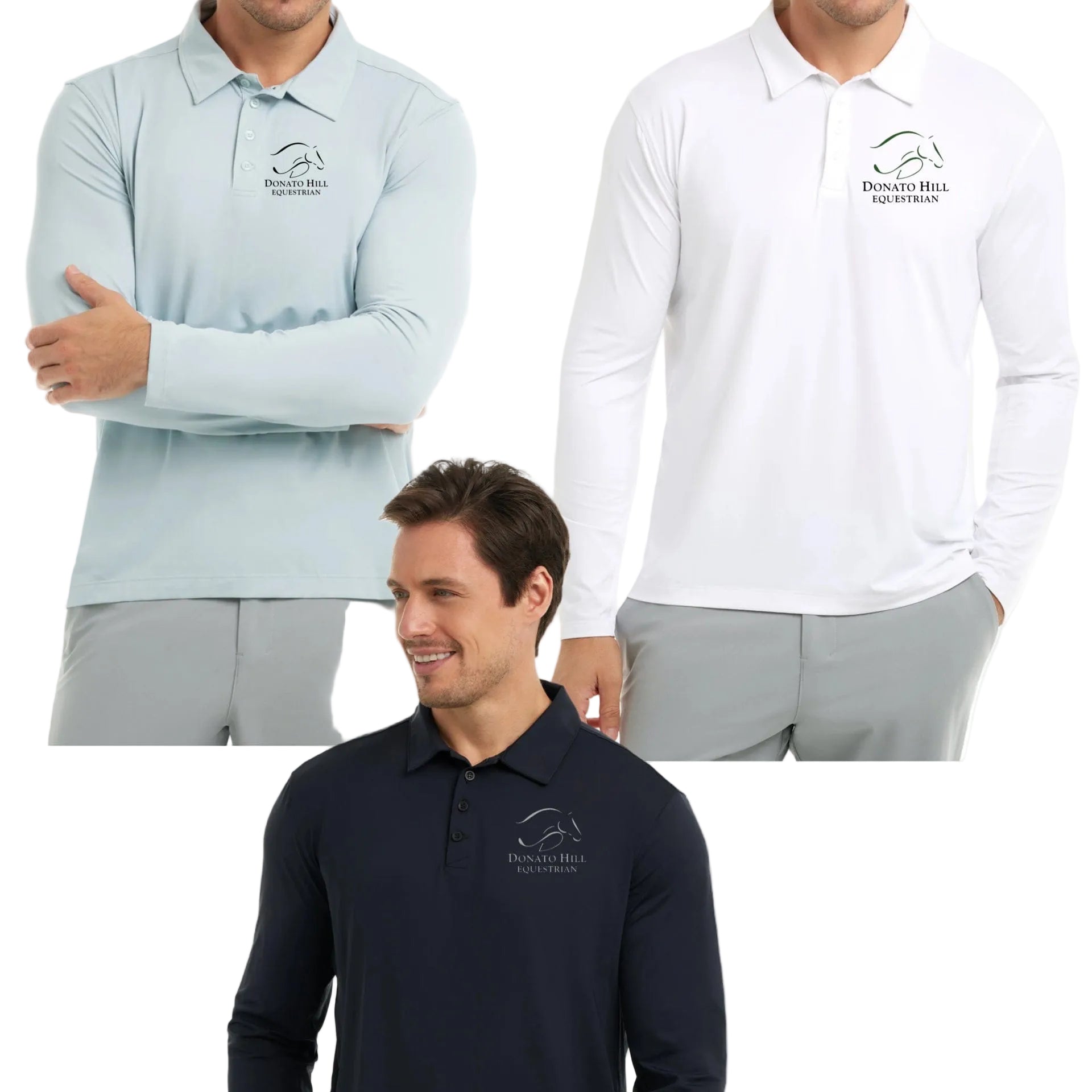Equestrian Team Apparel Donato Hill Equestrian- Men's Sun Shirts equestrian team apparel online tack store mobile tack store custom farm apparel custom show stable clothing equestrian lifestyle horse show clothing riding clothes Donato Hill Equestrian- Men's Sun Shirts horses equestrian tack store
