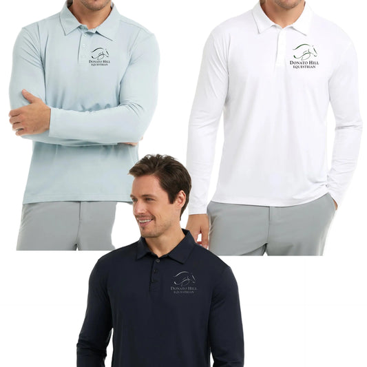 Equestrian Team Apparel Donato Hill Equestrian- Men's Sun Shirts equestrian team apparel online tack store mobile tack store custom farm apparel custom show stable clothing equestrian lifestyle horse show clothing riding clothes Donato Hill Equestrian- Men's Sun Shirts horses equestrian tack store