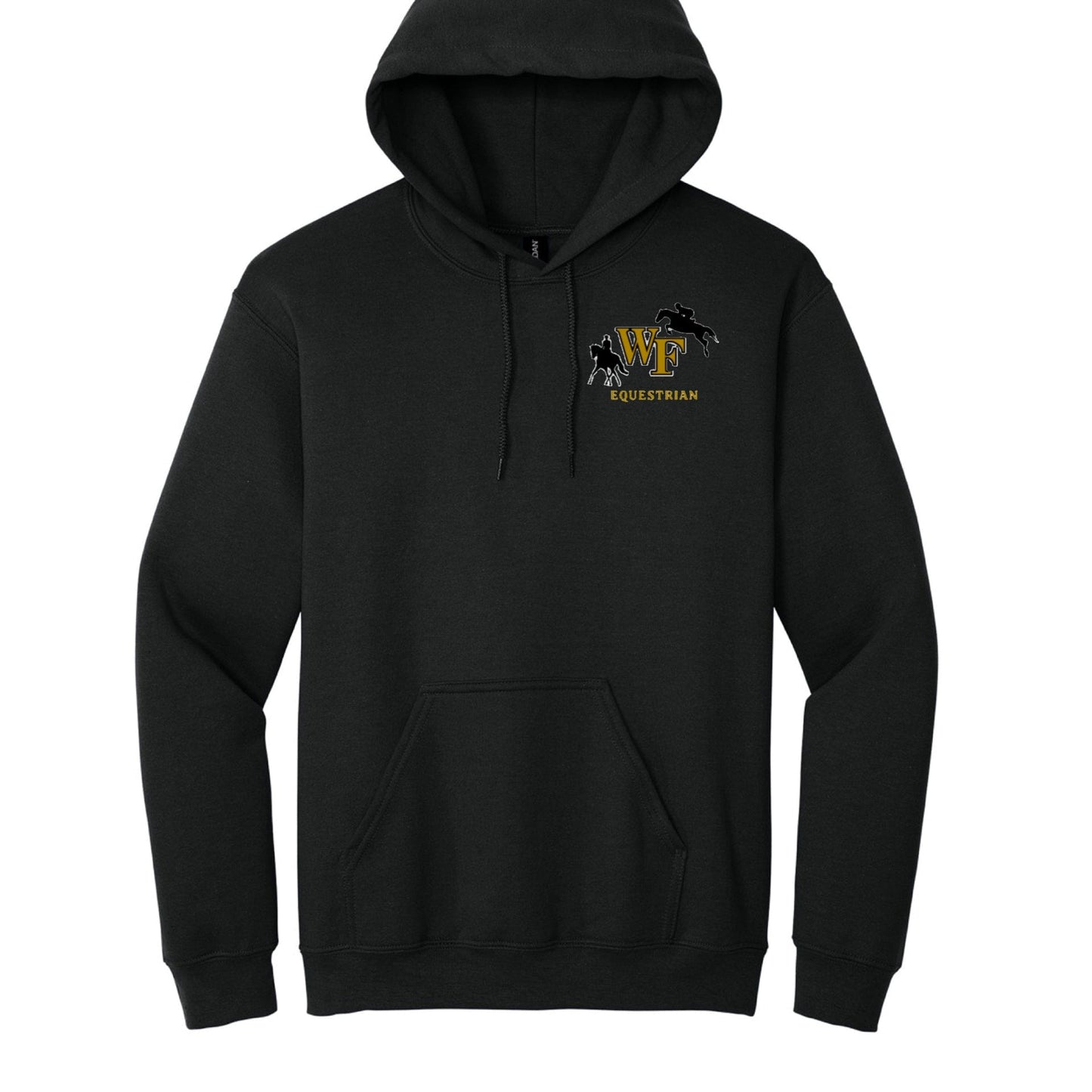 Equestrian Team Apparel Black / S WFU Equestrian- Hoodies equestrian team apparel online tack store mobile tack store custom farm apparel custom show stable clothing equestrian lifestyle horse show clothing riding clothes WFU Equestrian- Hoodies horses equestrian tack store