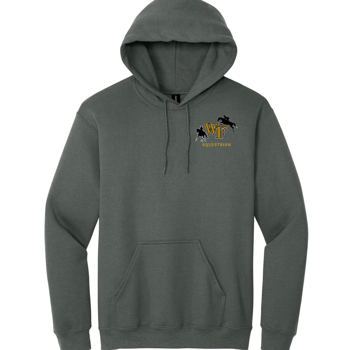 Equestrian Team Apparel Charcoal Grey / S WFU Equestrian- Hoodies equestrian team apparel online tack store mobile tack store custom farm apparel custom show stable clothing equestrian lifestyle horse show clothing riding clothes WFU Equestrian- Hoodies horses equestrian tack store