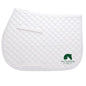 Equestrian Team Apparel White Matterhorn Stables- Saddle Pads equestrian team apparel online tack store mobile tack store custom farm apparel custom show stable clothing equestrian lifestyle horse show clothing riding clothes Matterhorn Stables- Saddle Pads horses equestrian tack store