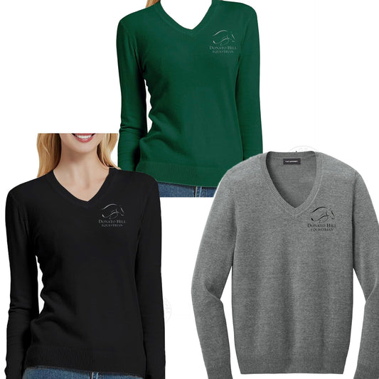 Equestrian Team Apparel Donato Hill Equestrian- V Neck Sweaters equestrian team apparel online tack store mobile tack store custom farm apparel custom show stable clothing equestrian lifestyle horse show clothing riding clothes Donato Hill Equestrian- V Neck Sweaters horses equestrian tack store