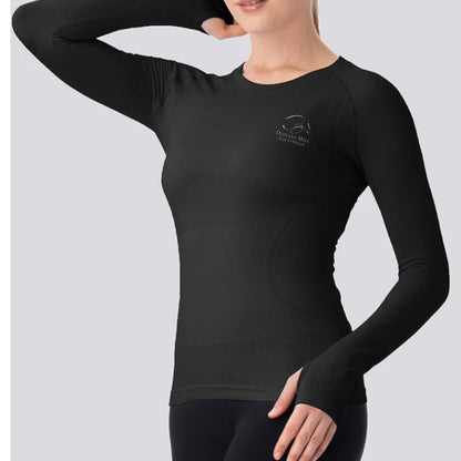 Equestrian Team Apparel XS / Long Sleeve / Black Donato Hill Equestrian- Tech Shirts equestrian team apparel online tack store mobile tack store custom farm apparel custom show stable clothing equestrian lifestyle horse show clothing riding clothes Donato Hill Equestrian- Tech Shirts horses equestrian tack store