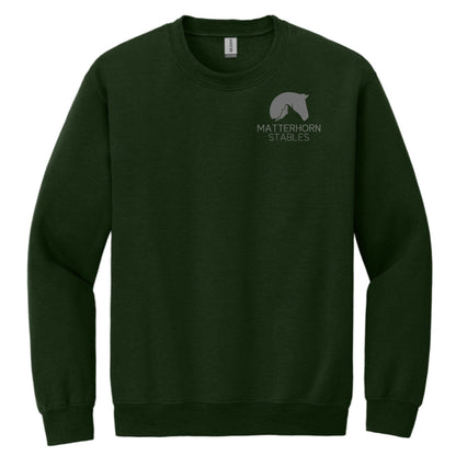 Equestrian Team Apparel Matterhorn Stables- Swestshirts equestrian team apparel online tack store mobile tack store custom farm apparel custom show stable clothing equestrian lifestyle horse show clothing riding clothes Matterhorn Stables- Swestshirts horses equestrian tack store