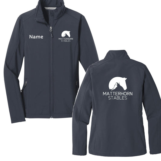 Equestrian Team Apparel XS / Ladies Matterhorn Stables- Shell Jacket equestrian team apparel online tack store mobile tack store custom farm apparel custom show stable clothing equestrian lifestyle horse show clothing riding clothes Matterhorn Stables- Shell Jacket horses equestrian tack store