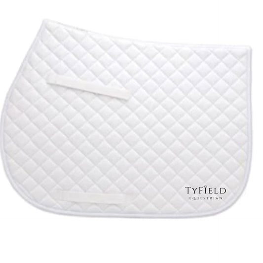 Equestrian Team Apparel White / Horse TyField Equestrian- Saddle Pad equestrian team apparel online tack store mobile tack store custom farm apparel custom show stable clothing equestrian lifestyle horse show clothing riding clothes TyField Equestrian- Saddle Pad horses equestrian tack store