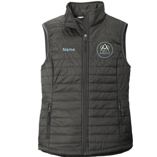 Equestrian Team Apparel A Bit Above- Puffy Vest equestrian team apparel online tack store mobile tack store custom farm apparel custom show stable clothing equestrian lifestyle horse show clothing riding clothes A Bit Above- Puffy Vest horses equestrian tack store