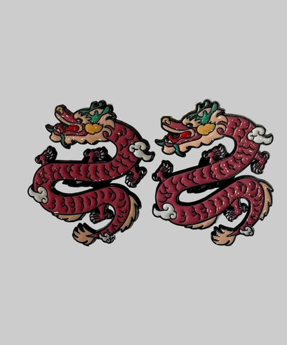 Long Spot Pins Pink Dragon Long Spot Pins- Number Pins equestrian team apparel online tack store mobile tack store custom farm apparel custom show stable clothing equestrian lifestyle horse show clothing riding clothes Long Spot Pins- Number Pins horses equestrian tack store