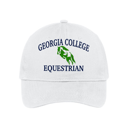 Equestrian Team Apparel Georgia College Baseball Cap equestrian team apparel online tack store mobile tack store custom farm apparel custom show stable clothing equestrian lifestyle horse show clothing riding clothes horses equestrian tack store